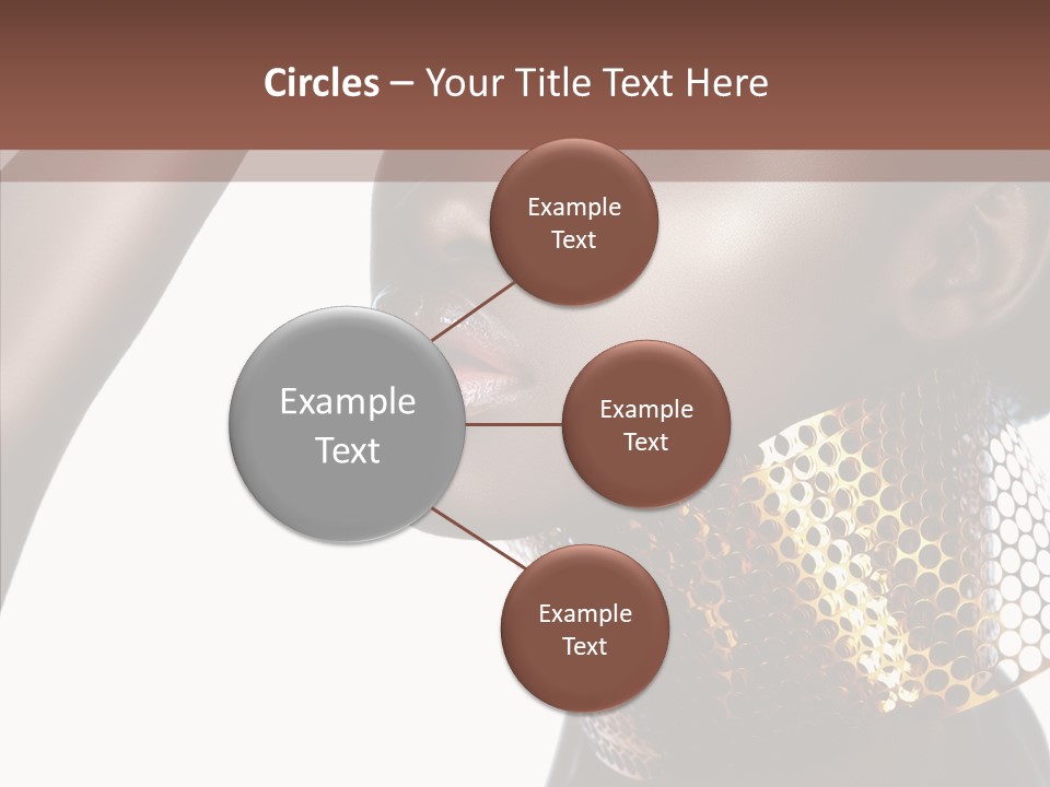 Beauty Shine Nose PowerPoint Template