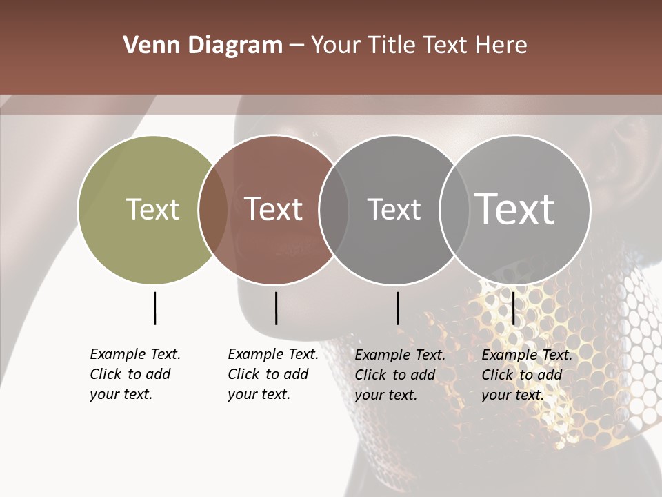 Beauty Shine Nose PowerPoint Template