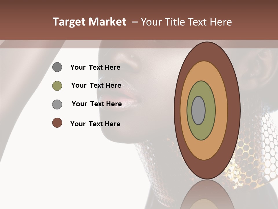 Beauty Shine Nose PowerPoint Template