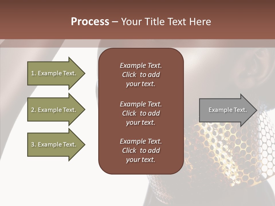 Beauty Shine Nose PowerPoint Template