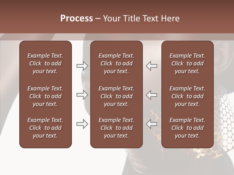 Beauty Shine Nose PowerPoint Template