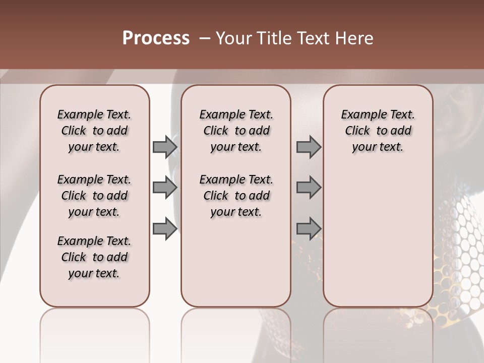 Beauty Shine Nose PowerPoint Template