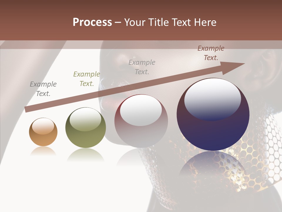 Beauty Shine Nose PowerPoint Template