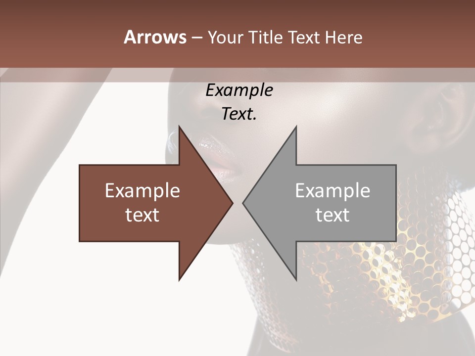 Beauty Shine Nose PowerPoint Template