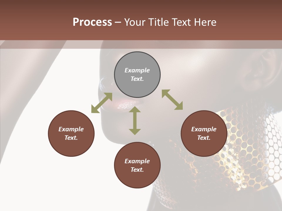 Beauty Shine Nose PowerPoint Template