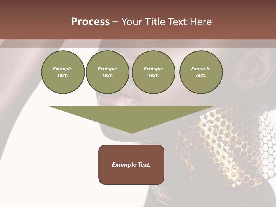 Beauty Shine Nose PowerPoint Template