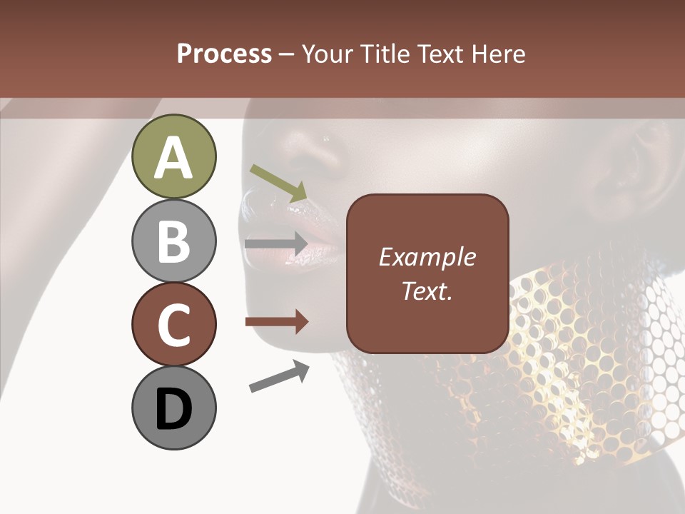 Beauty Shine Nose PowerPoint Template