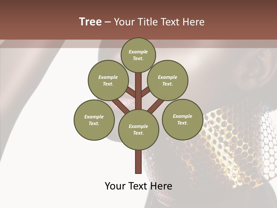 Beauty Shine Nose PowerPoint Template