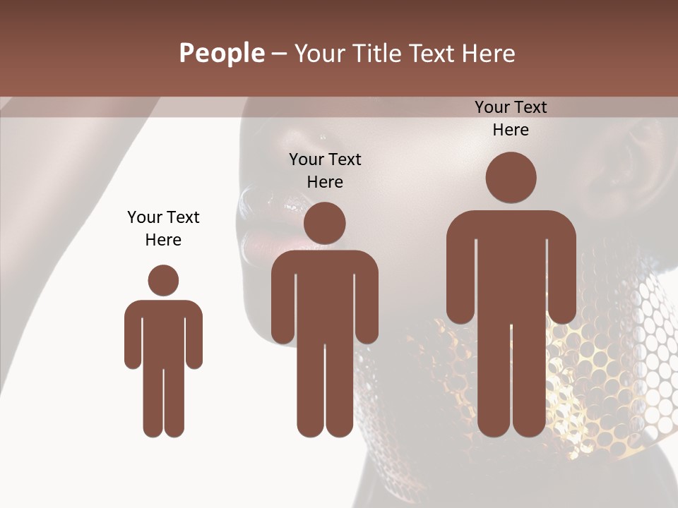 Beauty Shine Nose PowerPoint Template