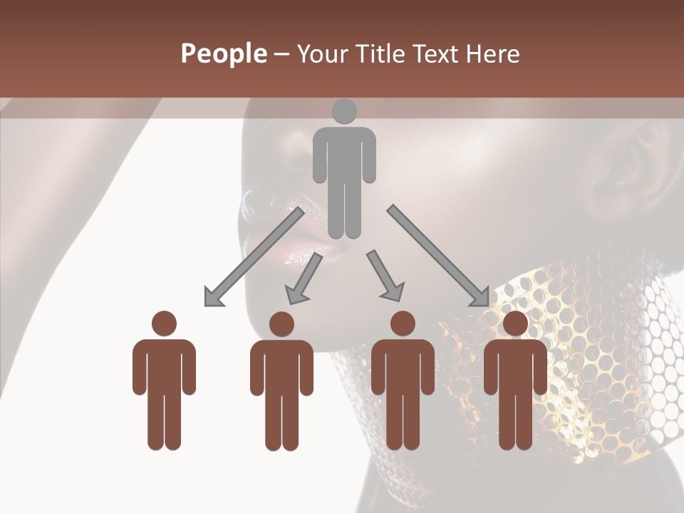 Beauty Shine Nose PowerPoint Template