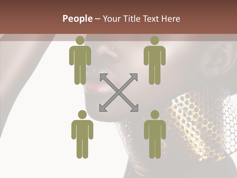 Beauty Shine Nose PowerPoint Template