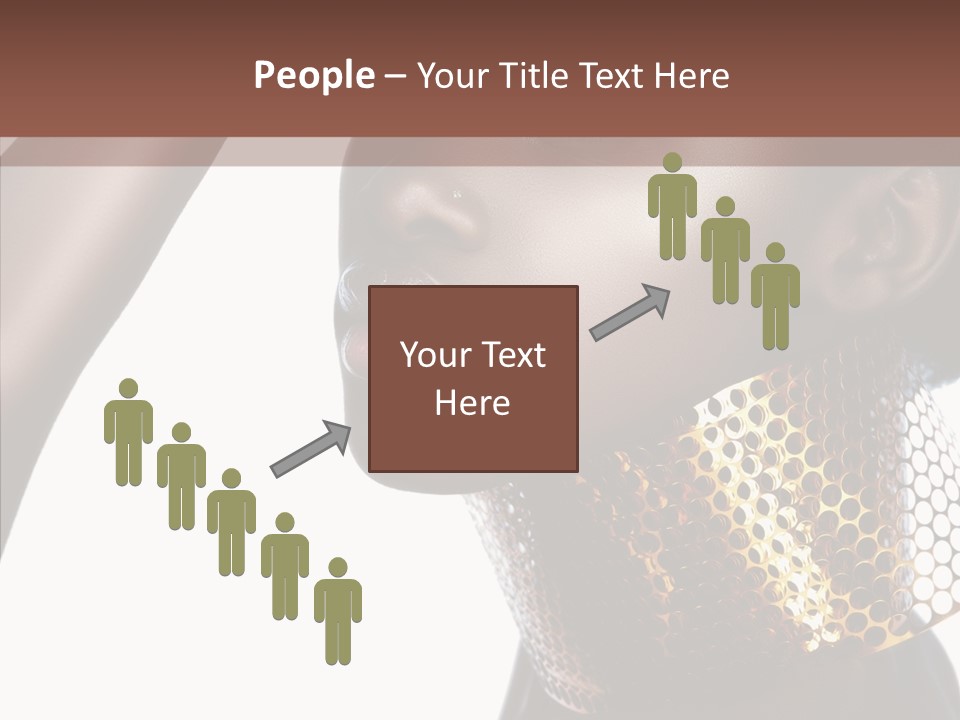 Beauty Shine Nose PowerPoint Template