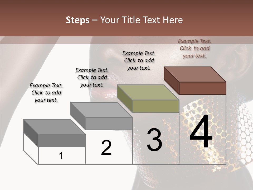 Beauty Shine Nose PowerPoint Template