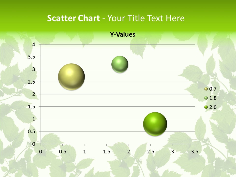 Decoration Branch Green PowerPoint Template