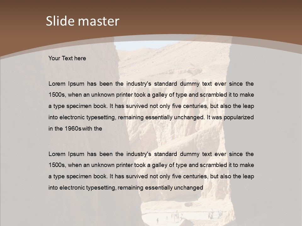 Beauty Sculpture Civilisation PowerPoint Template