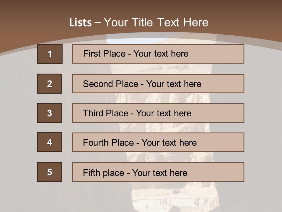 Beauty Sculpture Civilisation PowerPoint Template