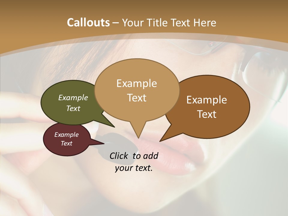 Call Online Young PowerPoint Template