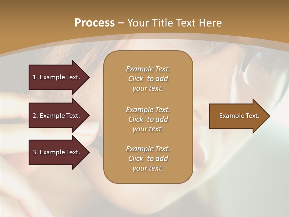 Call Online Young PowerPoint Template