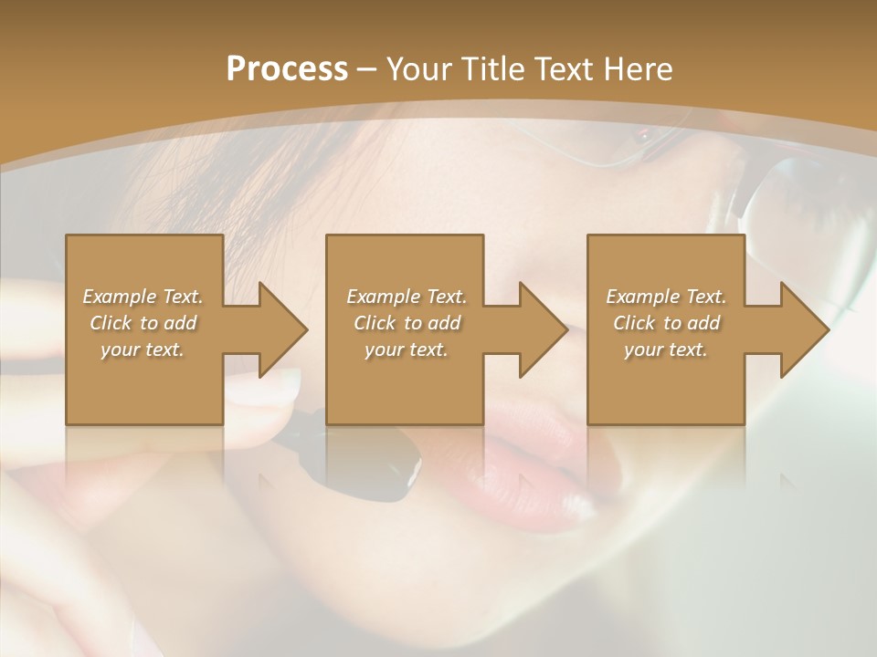 Call Online Young PowerPoint Template