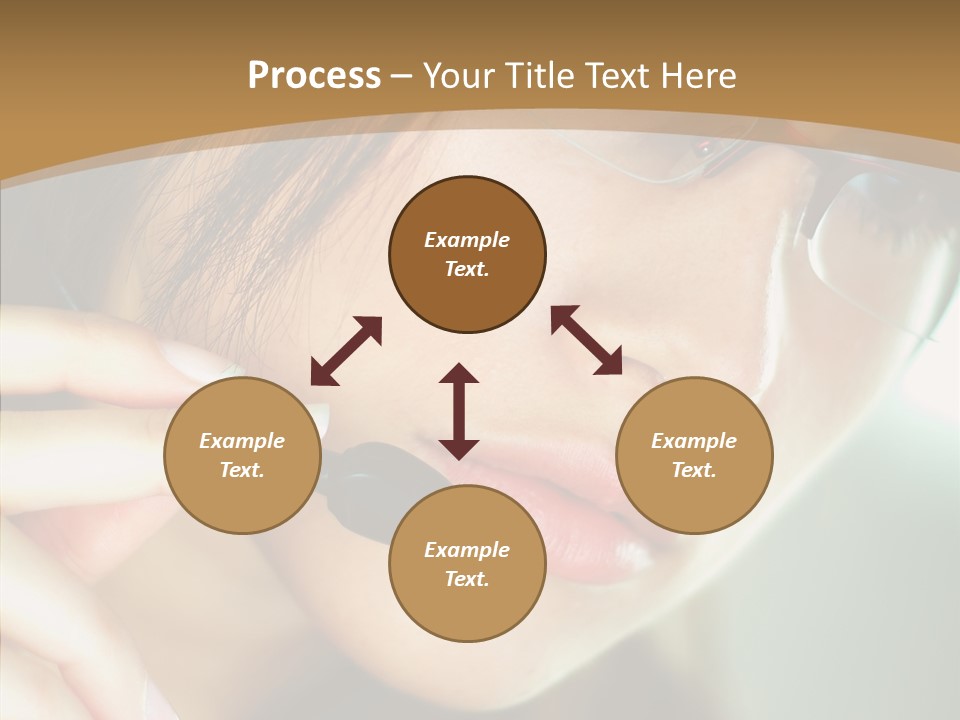 Call Online Young PowerPoint Template
