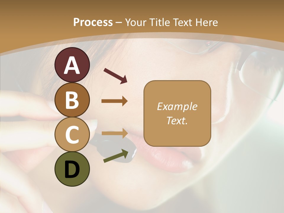 Call Online Young PowerPoint Template