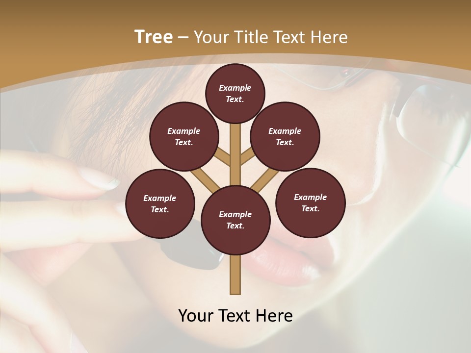 Call Online Young PowerPoint Template