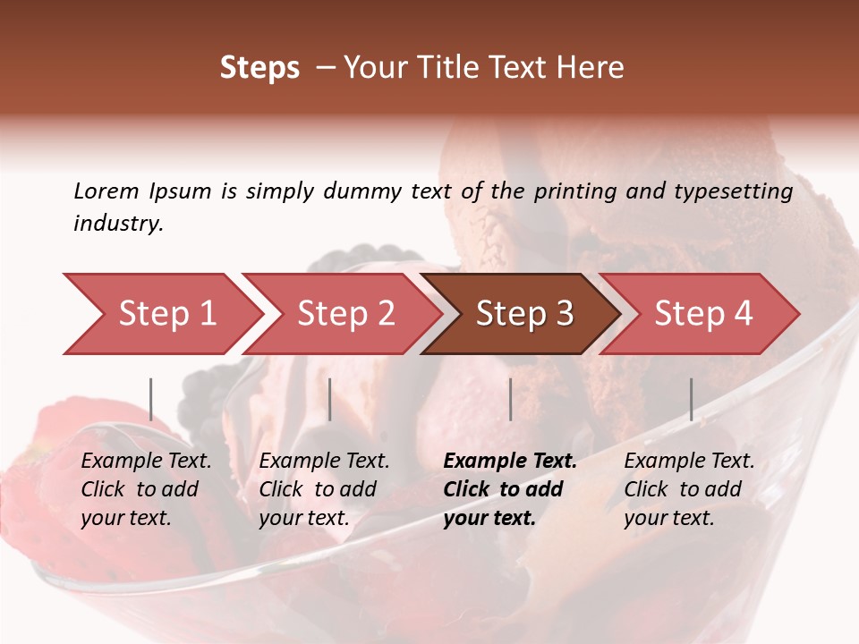 Ripe Food Fresh PowerPoint Template