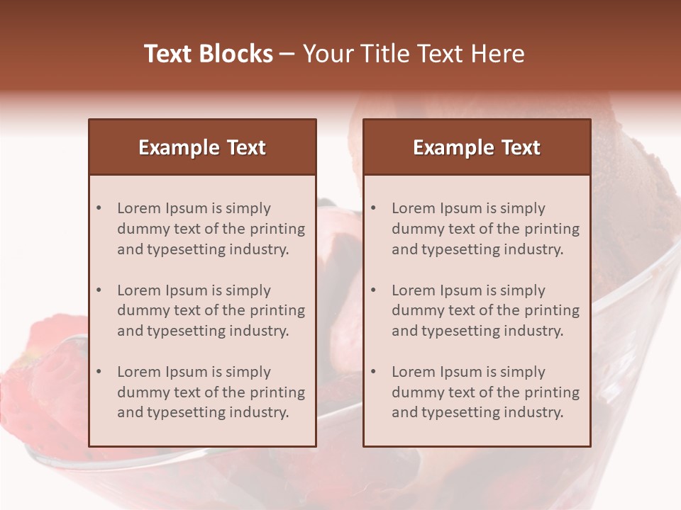 Ripe Food Fresh PowerPoint Template