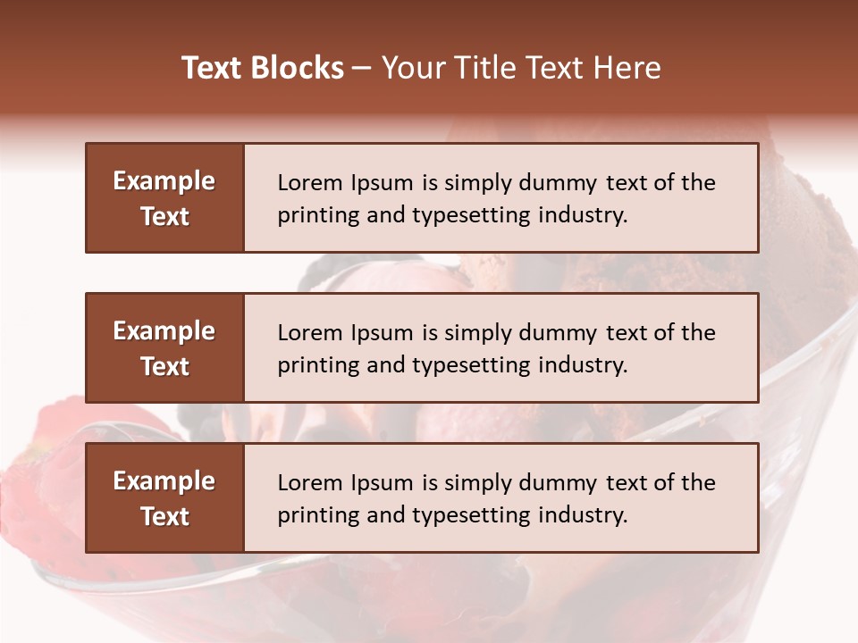 Ripe Food Fresh PowerPoint Template