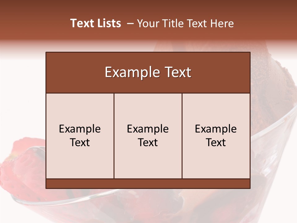 Ripe Food Fresh PowerPoint Template
