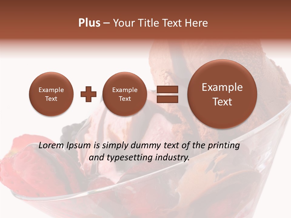 Ripe Food Fresh PowerPoint Template