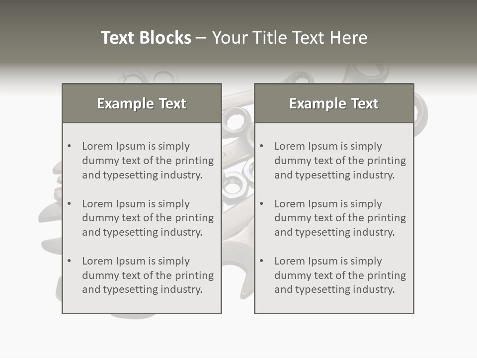 Automotive Technology Technician PowerPoint Template