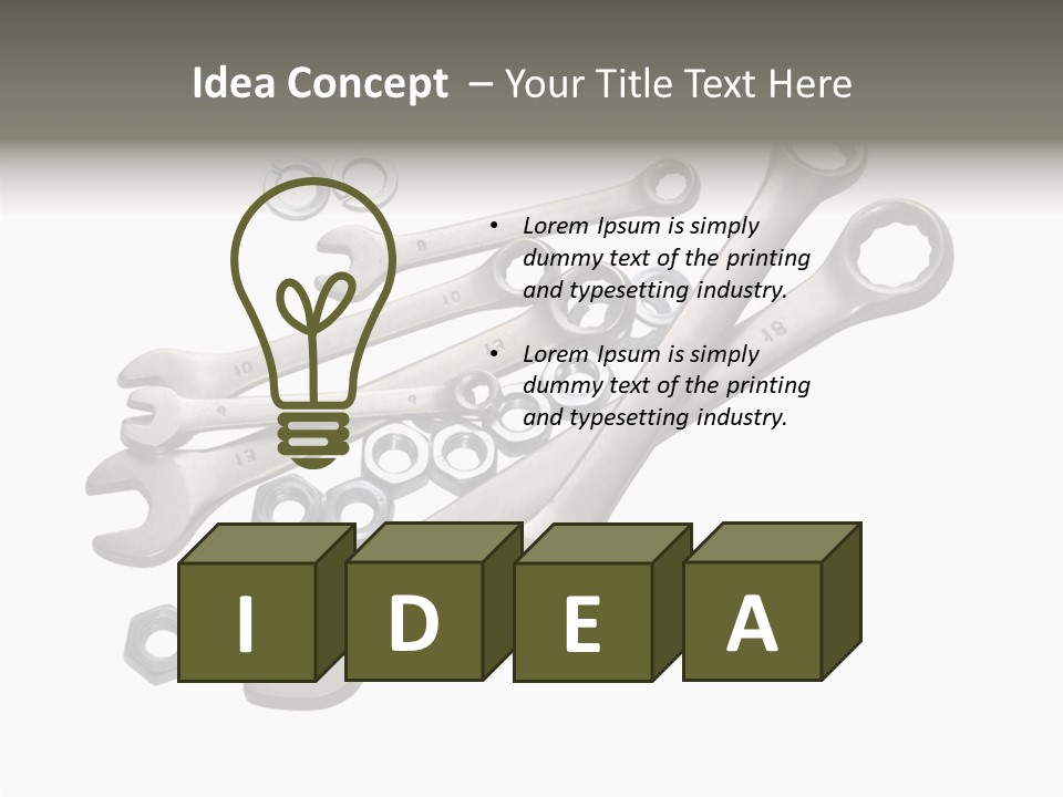 Automotive Technology Technician PowerPoint Template