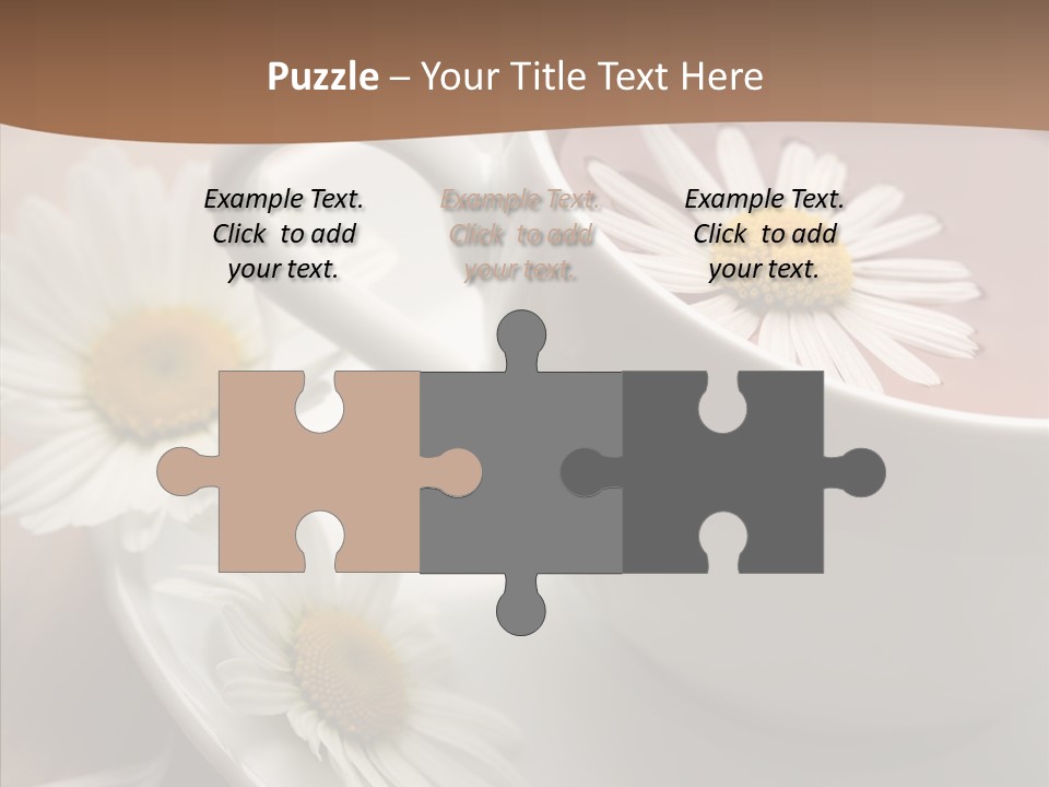 Morning Flower Leaf PowerPoint Template