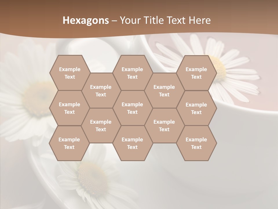 Morning Flower Leaf PowerPoint Template