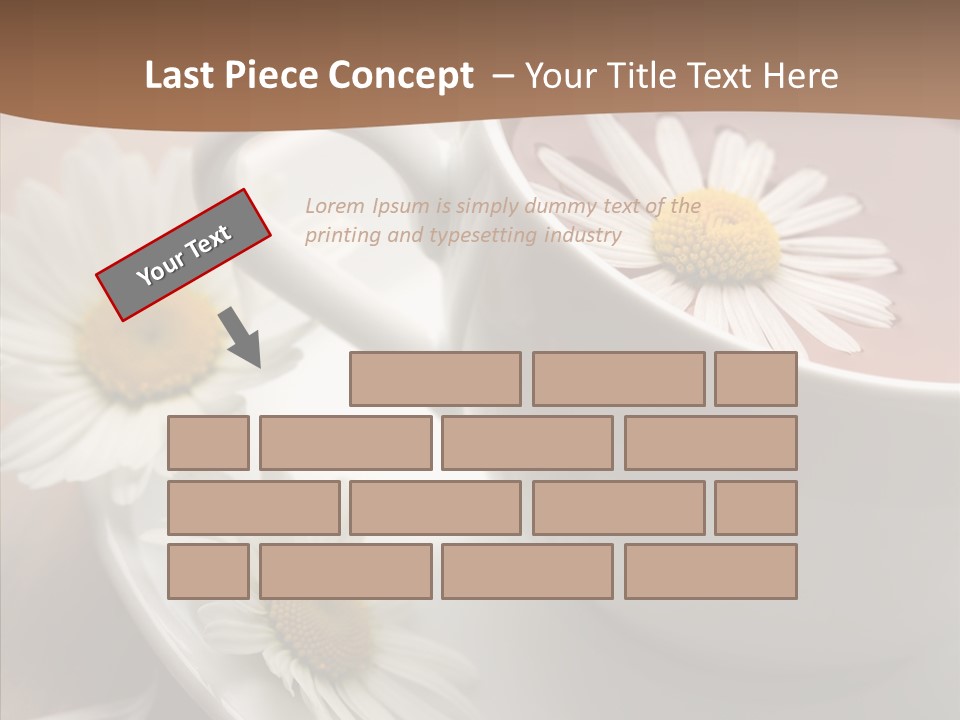 Morning Flower Leaf PowerPoint Template