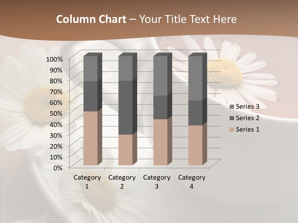 Morning Flower Leaf PowerPoint Template