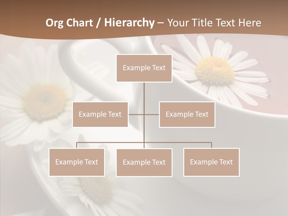 Morning Flower Leaf PowerPoint Template