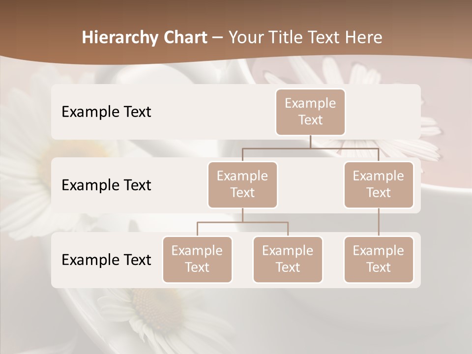 Morning Flower Leaf PowerPoint Template