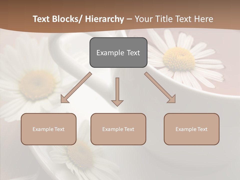 Morning Flower Leaf PowerPoint Template