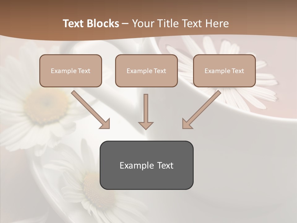 Morning Flower Leaf PowerPoint Template
