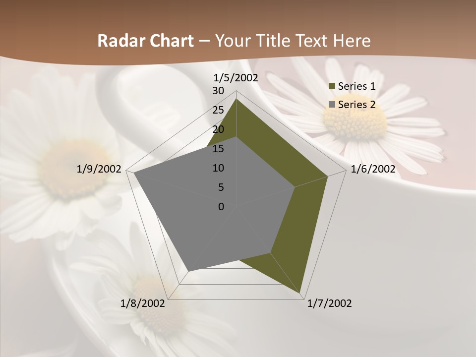 Morning Flower Leaf PowerPoint Template
