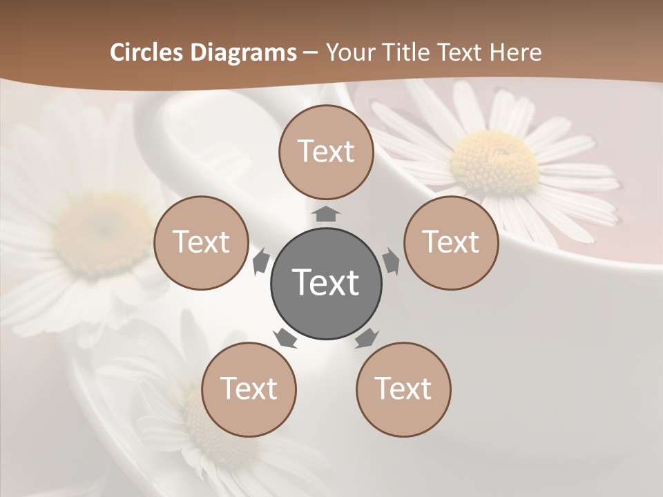 Morning Flower Leaf PowerPoint Template