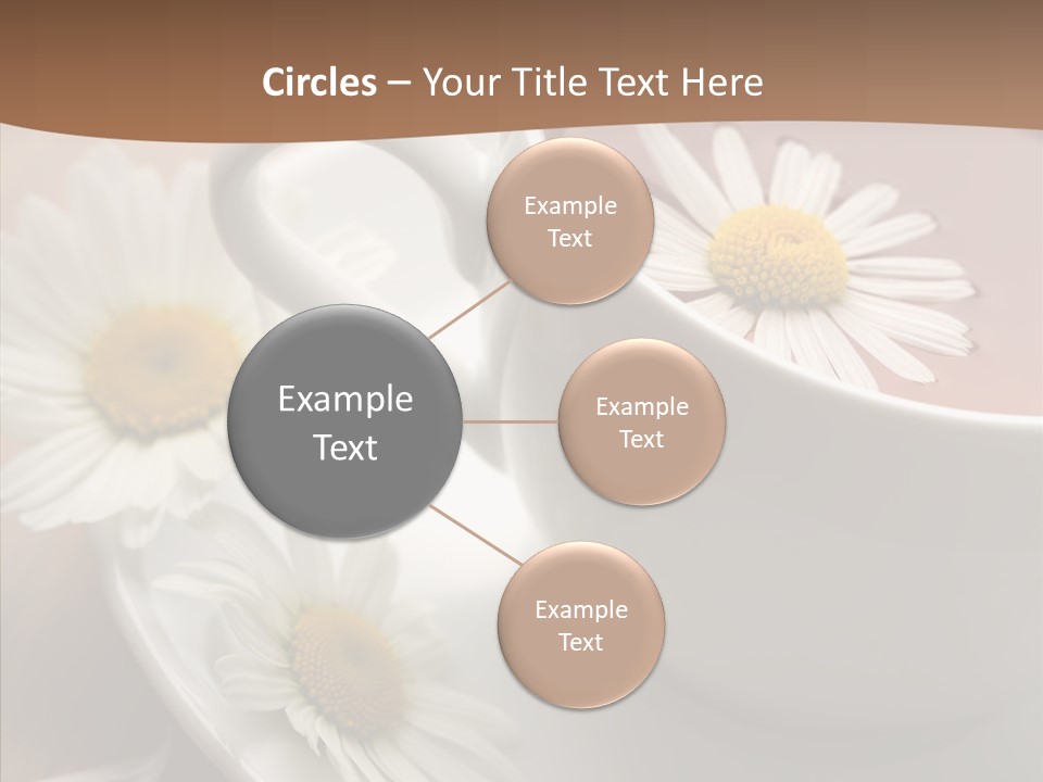 Morning Flower Leaf PowerPoint Template