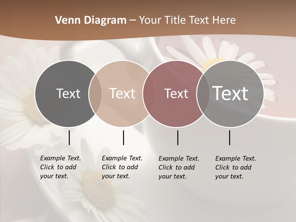Morning Flower Leaf PowerPoint Template