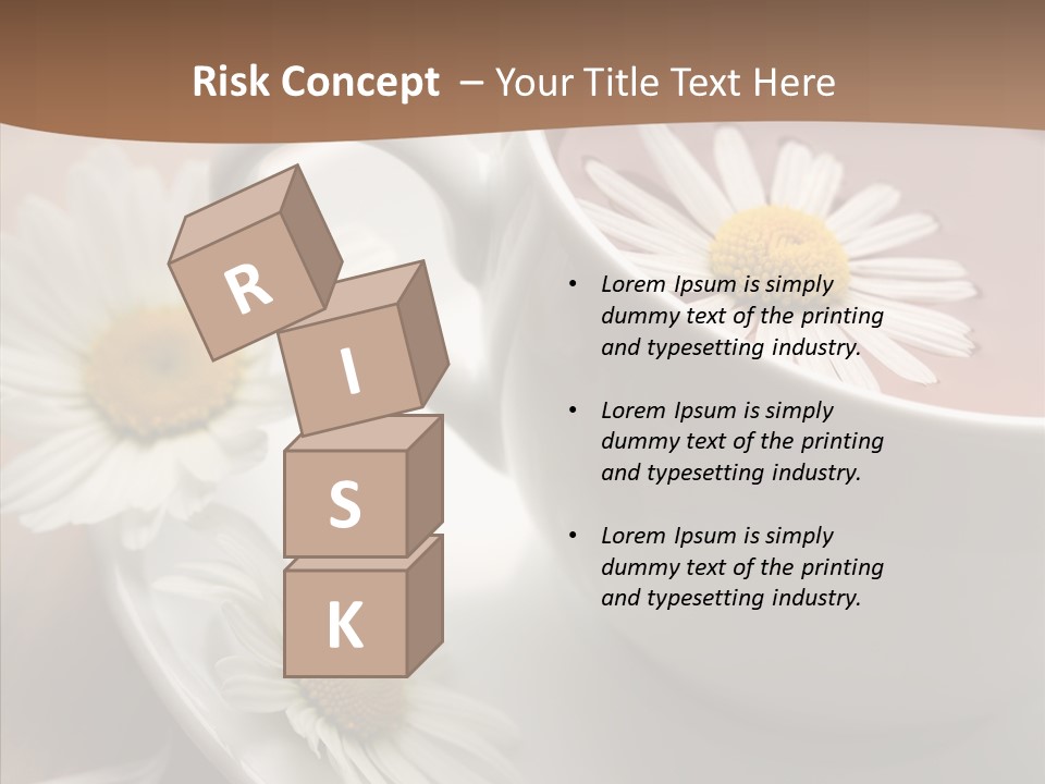 Morning Flower Leaf PowerPoint Template