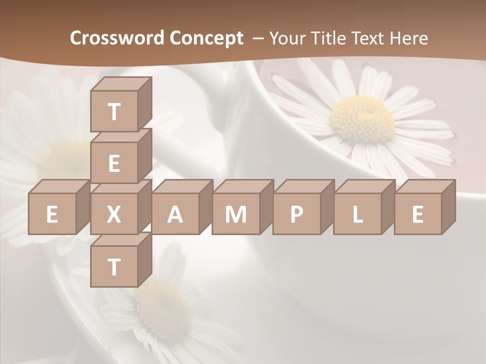 Morning Flower Leaf PowerPoint Template