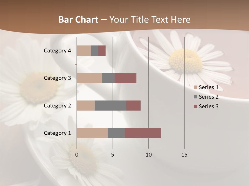 Morning Flower Leaf PowerPoint Template