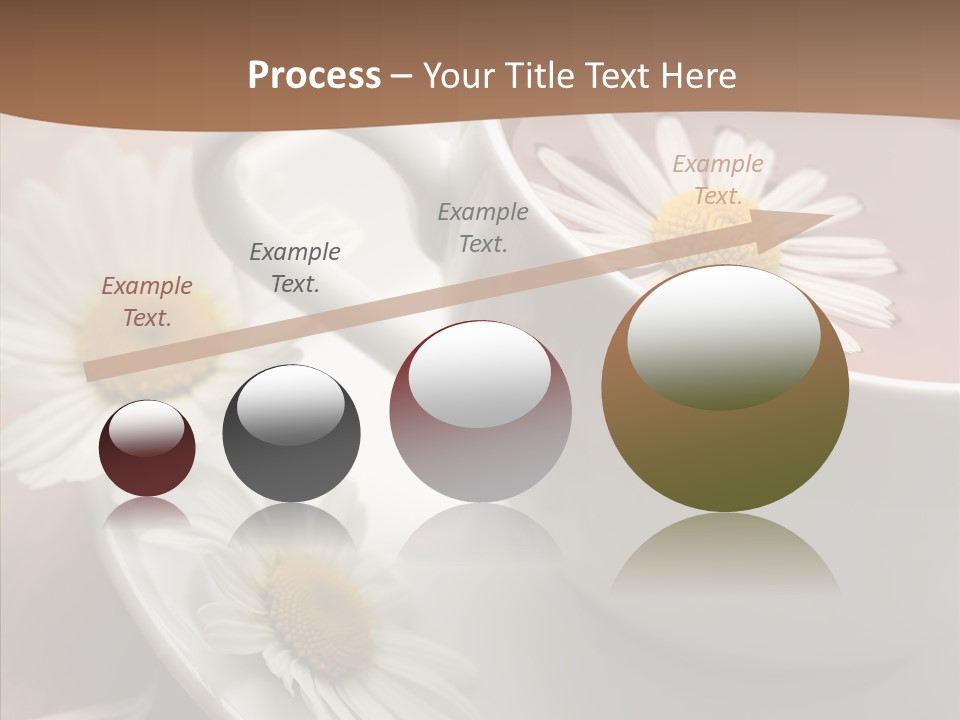 Morning Flower Leaf PowerPoint Template