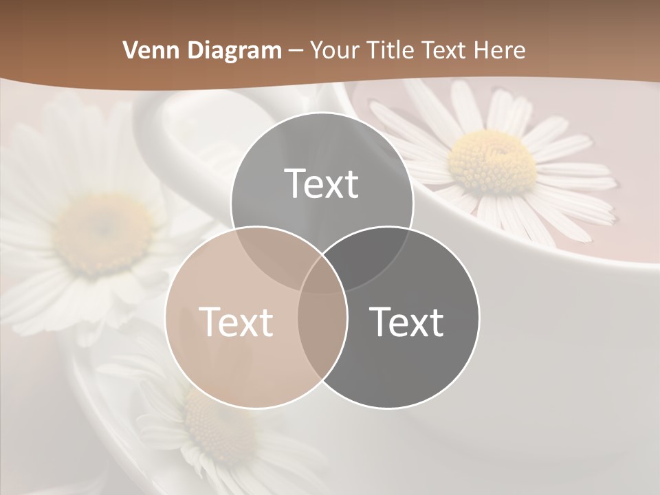 Morning Flower Leaf PowerPoint Template